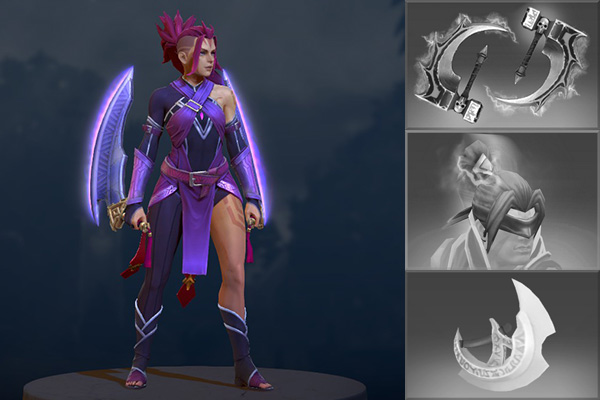 Открыть - Antimage Wei Female (You can add Weapon and Head) для antimage